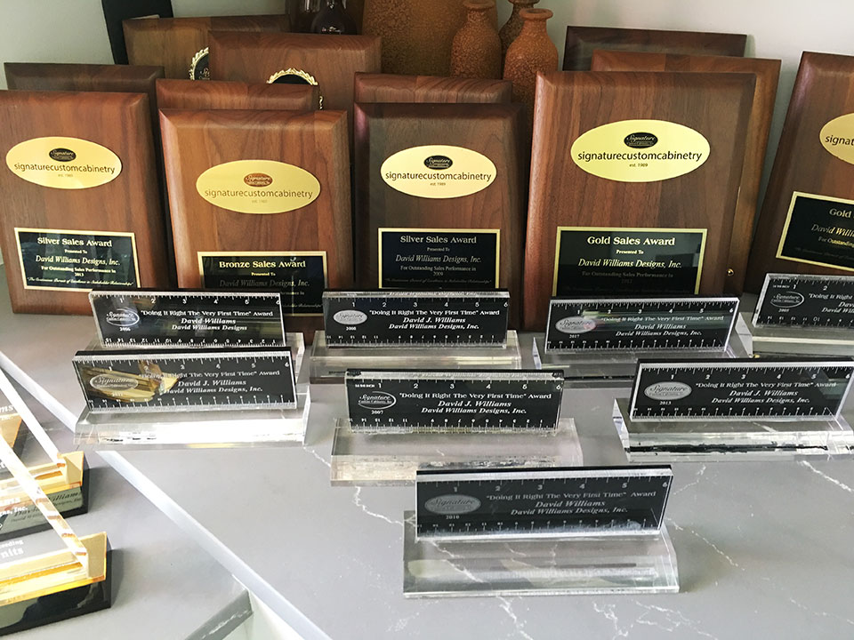 David Williams Design Custom Kitchen Cabinetry Design Award
